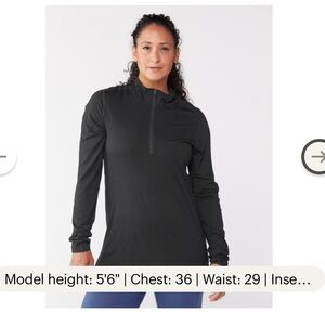 REI Co-op Merino 185 Long-Sleeve Half-Zip Base Layer Top